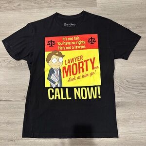 Rick and Morty Lawyer Morty T-shirt - Medium